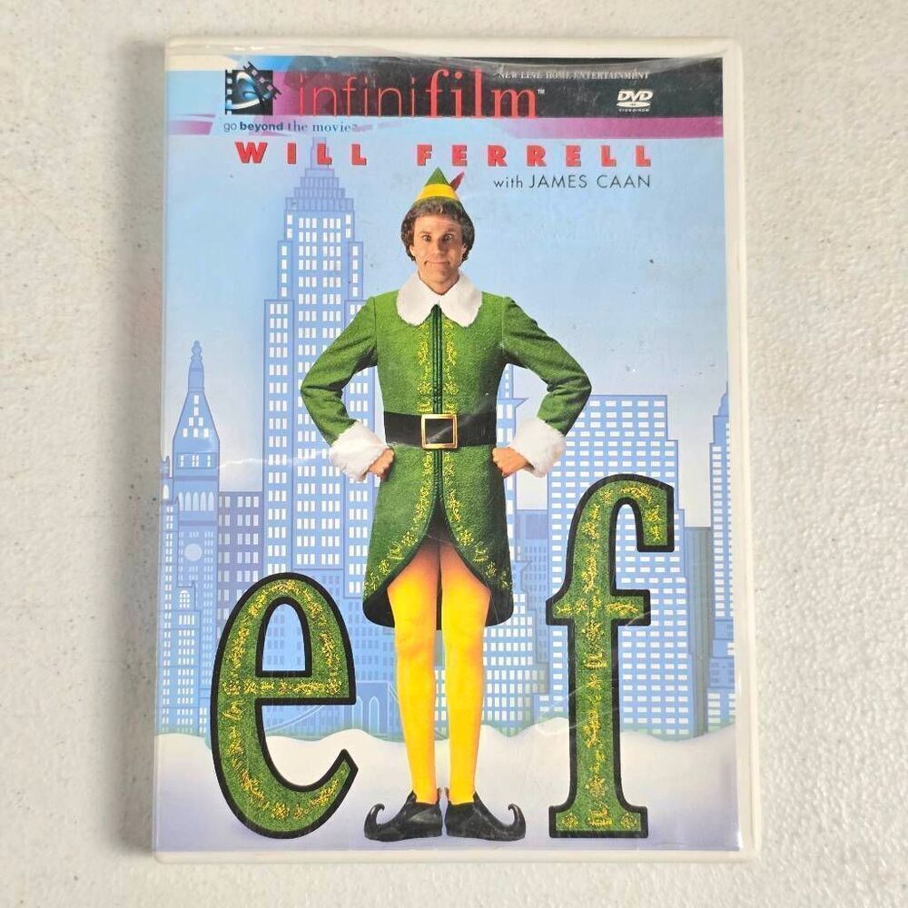 Elf DVD Will Ferrell InfiniFilm Edition